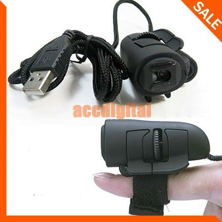Mini  Mouse de dedo, USB 3D  Óptico